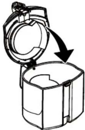 KENMORE DC5070 - EMPTYING DUST CUP - 4