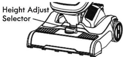 KENMORE DU1096 - PILEHEIGHT SELECTION AND SETTINGS - 1