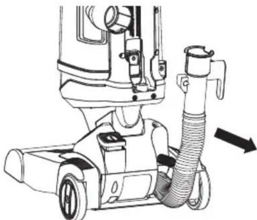KENMORE DU1096 - CHECKING CONNECTION HOSE FOR CLOGS - 2