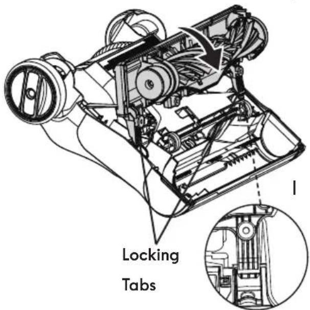 KENMORE DU1096 - BELT CHANGING - 3