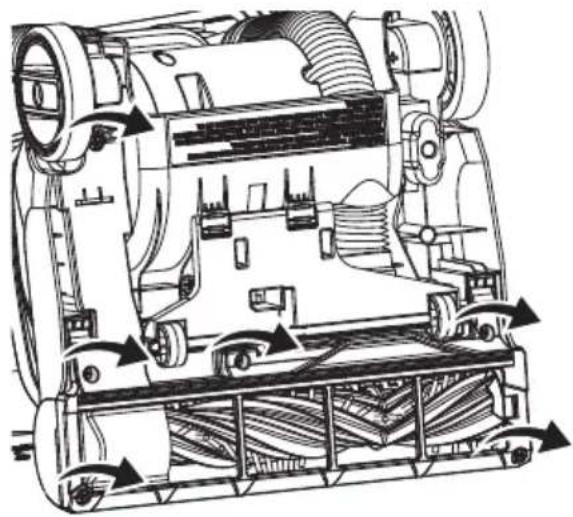 KENMORE DU1096 - BELT CHANGING - 2