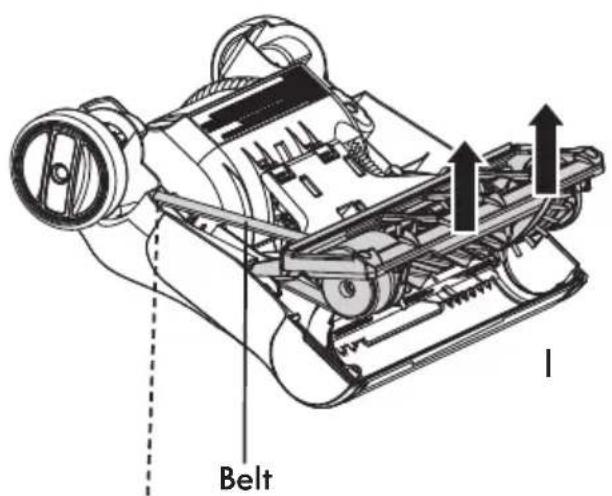 KENMORE DU1096 - BELT CHANGING - 2
