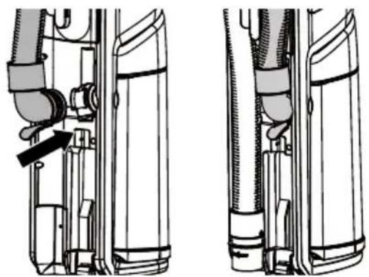 KENMORE CU7005 - CHECKING FLEXIBLE HOSE FOR CLOGS - 2