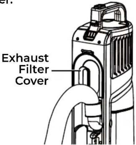KENMORE CU7005 - IMPORTANT: Clean the filter every month. Do not operate without the filter! - 1