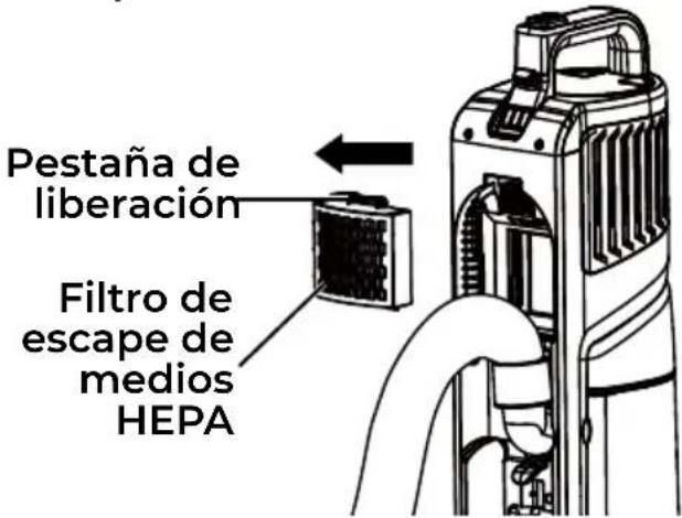 KENMORE CU7005 - IMPORTANTE: Limpie el filtro cada 1 mes. No utilise la aspiradora sin el filtro. - 3