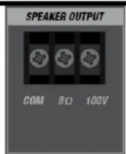 Power Dynamics PRC120 - SALIDA DE ALTAVOZ - 1