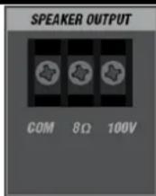 Power Dynamics PRC120 - VÝSTUP REPRODUKTORU - 1