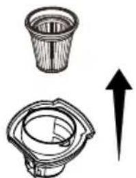 KENMORE DS1035 - EMPTYING DUST CUP AND CLEANING FILTER - 4