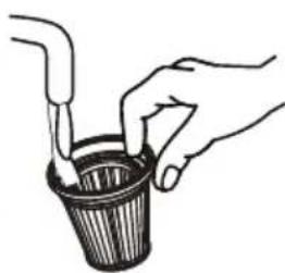 KENMORE DS1035 - EMPTYING DUST CUP AND CLEANING FILTER - 6