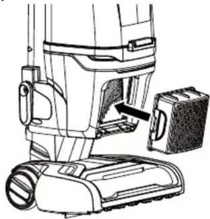 KENMORE DU4399 - HEPA MEDIA EXHAUST FILTER CLEANING - 3