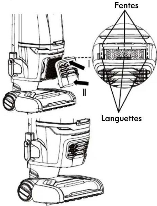 KENMORE DU4399 - NETTOYAGE DU FILTRE D'ÉVACUATION À CARTOUCHE HEPA - 4