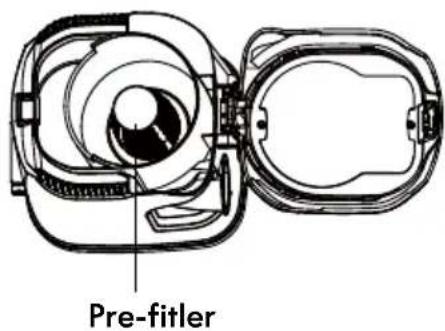 KENMORE DU4399 - PRE-FILTER CLEANING - 2