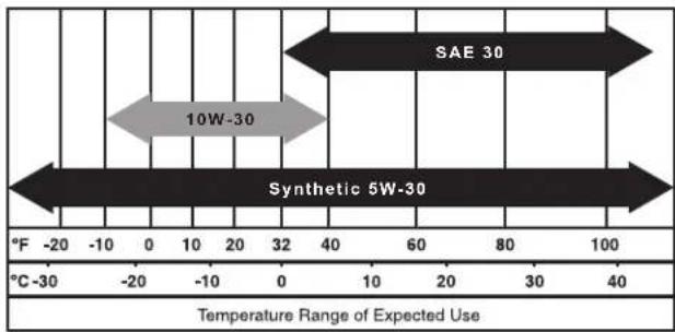 DEWALT DXGNR7000 - Engine Oil Recommendations - 1