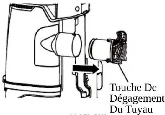 KENMORE DU1099 - VÉRIFICATION DE LA PRÉSENCE D'OBSTRUCTIONS DANS LE TUYAU FLEXIBLE - 1