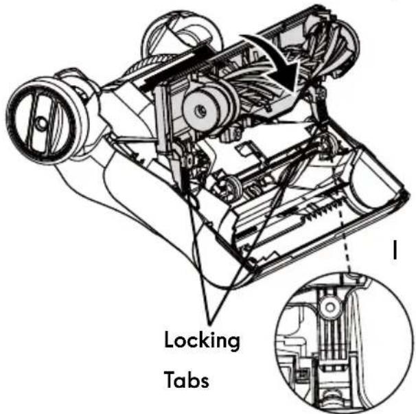 KENMORE DU1099 - BELT CHANGING - 2