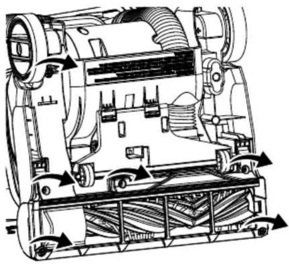 KENMORE DU1093 - BELT CHANGING - 2