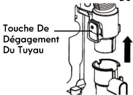 KENMORE DU1093 - VÉRIFICATION DE LA PRÉSENCE D'OBSTRUCTIONS DANS LE TUYAU FLEXIBLE - 2