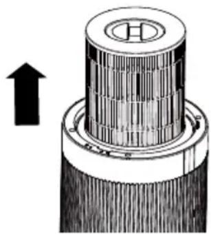 KENMORE PM1005 - CLEANING &amp; REPLACING THE FILTER - 1