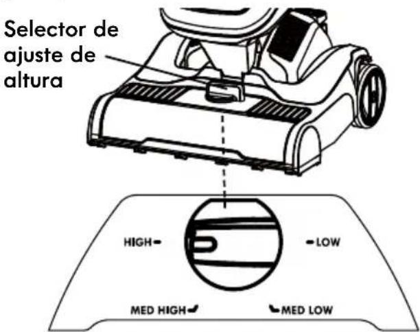 KENMORE DU1275 - SELECTION DE LA ALTURA DEL PELO Y AJUSTES - 1