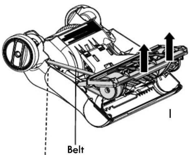 KENMORE DU1275 - BELT CHANGING - 2