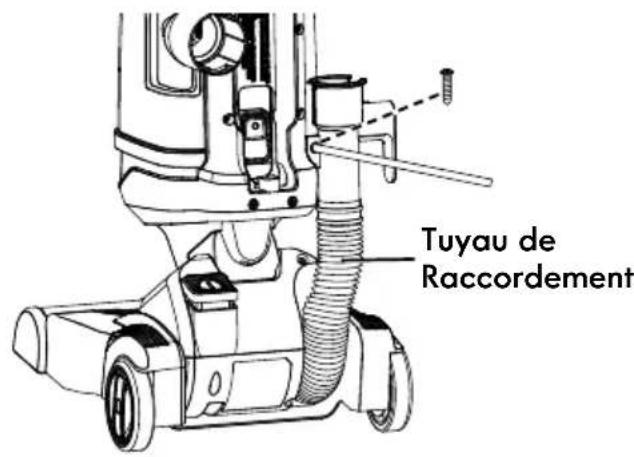 KENMORE DU1275 - VÉRIFICATION DE LA PRESENCE D'OBSTRUCTIONS DANS LE TUYAU DE RACCORDEMENT - 1