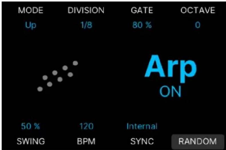 Arturia KeyLab mk3 - Arpeggiator - 1