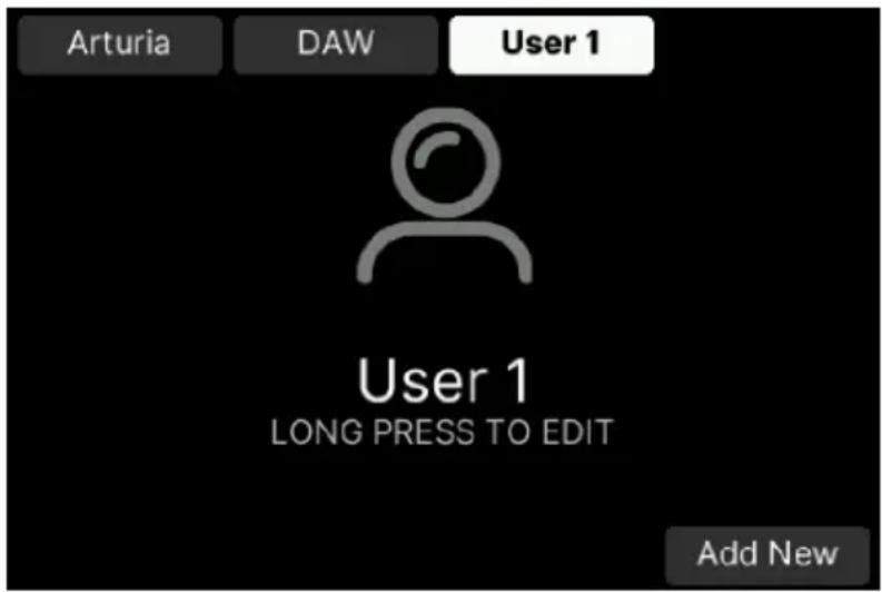 Arturia KeyLab mk3 - Program - 1