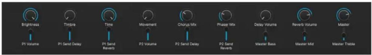Arturia KeyLab mk3 - Faders Settings dans le programme User - 2