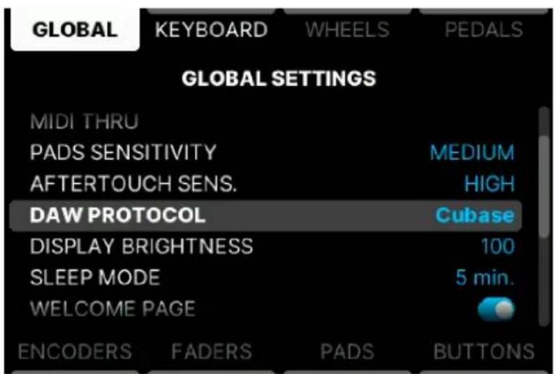 Arturia KeyLab mk3 - Choisir un preset de DAW - 2