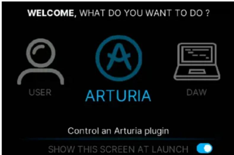Arturia KeyLab mk3 - Sélectionner un programme au démarrage - 1