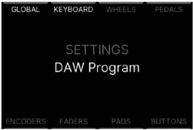 Arturia KeyLab mk3 - Choisir un preset de DAW - 1