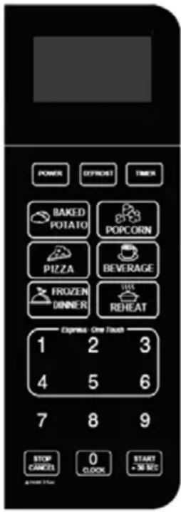 Avanti MT7V3SCA - CONTROL PANEL - 1