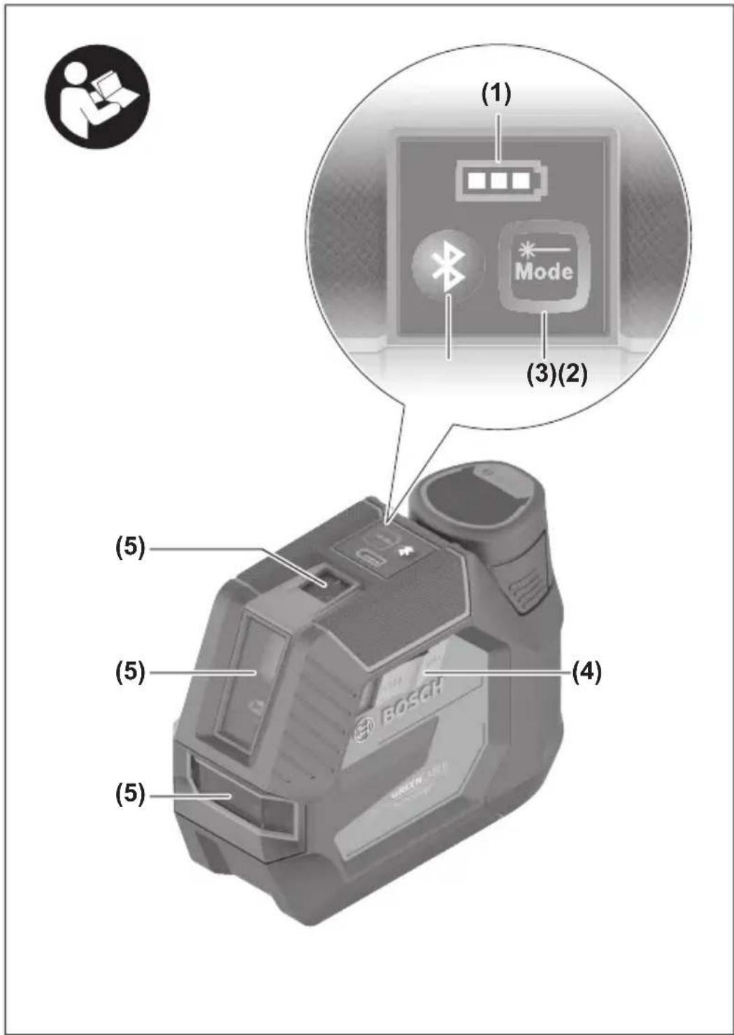 BOSCH GCL 12V-50-22 CG Professional - 1