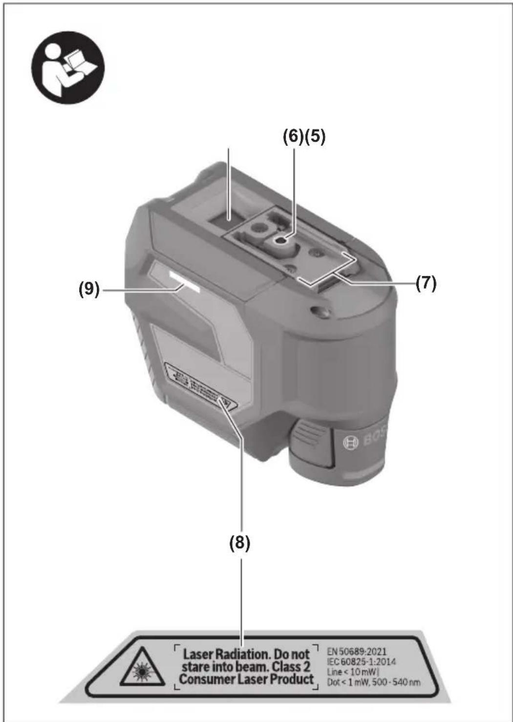 BOSCH GCL 12V-50-22 CG Professional - 2
