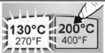 Flex GG 200 18 - Sprememba temperature - 1