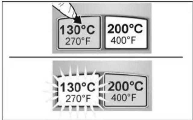 Flex GG 200 18 - Tlačidlo teploty (130 °C) - 1