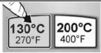 Flex GG 200 18 - Кнопка регулировки температуры (130 °C) - 1