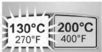 Flex GG 200 18 - Sıcaklık tuşu (130 °C) - 2