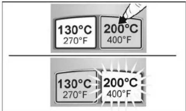 Flex GG 200 18 - Бутон за температура (200°C) - 1