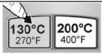 Flex GG 200 18 - Tipka za temperaturo (130 °C) - 1