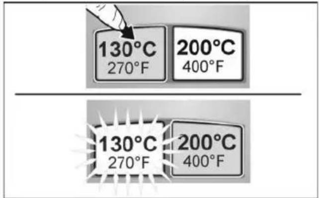 Flex GG 200 18 - Temperature button (130 °C) - 1