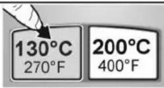 Flex GG 200 18 - Temperatūros mygtukas (130 °C) - 1