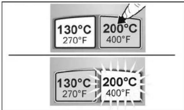 Flex GG 200 18 - Temperaturtaste (200 °C) - 1