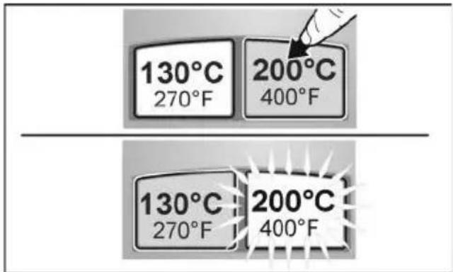 Flex GG 200 18 - Temperaturknapp (200 °C) - 1