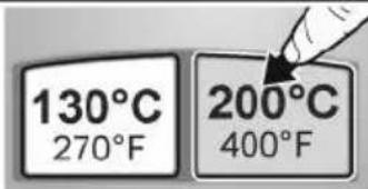 Flex GG 200 18 - Tecla da temperatura (200 °C) - 1