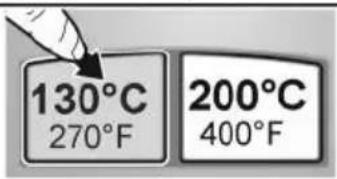 Flex GG 200 18 - Sıcaklık tuşu (130 °C) - 1