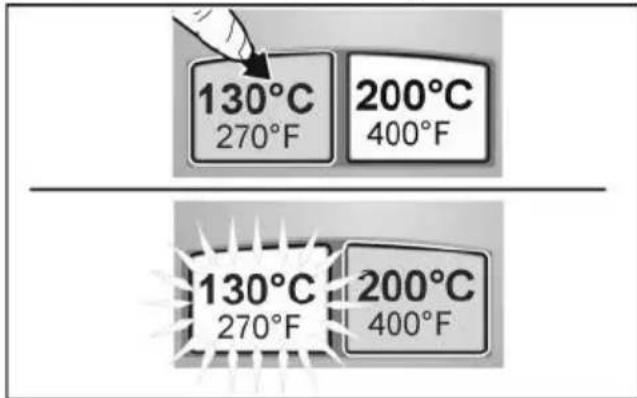 Flex GG 200 18 - Temperaturtaste (130 °C) - 1