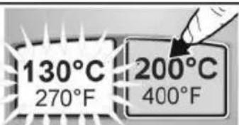 Flex GG 200 18 - Mudança da temperatura - 1