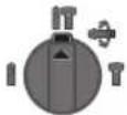 BOSCH GBH 18V-28 D Professional - Прахоизсмукване с GDE 28 D (вж. фигур. G) или GDE 18V-26 D - 1