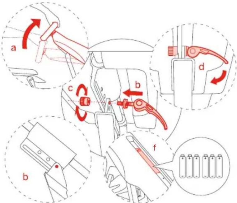 SEGWAY Ninebot Gokart Pro II - Regolare l'altezza del volante - 2
